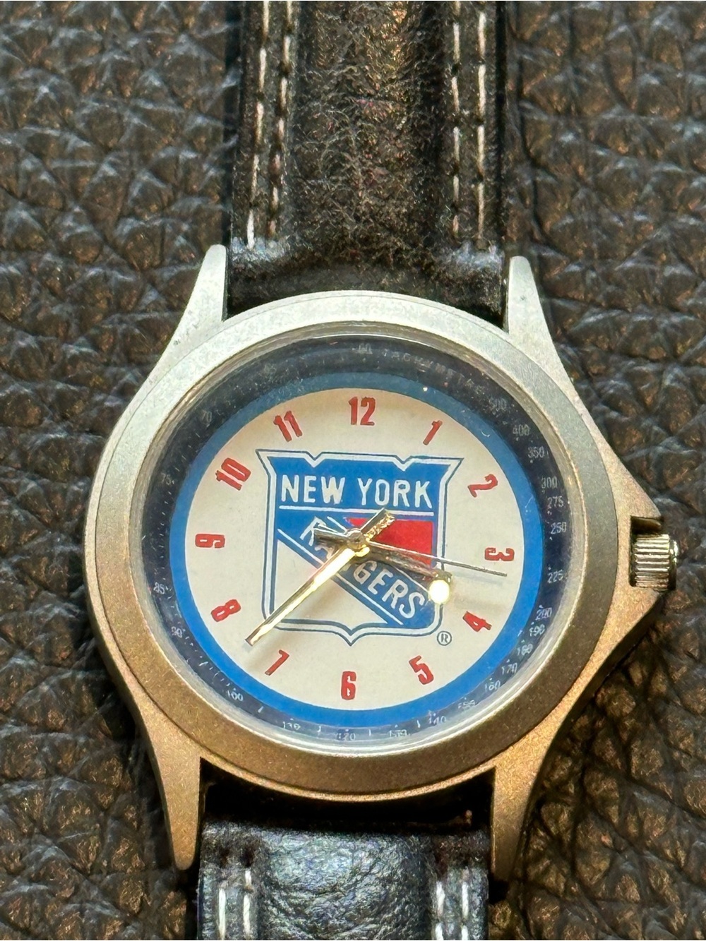 New York Rangers Logo Watch - Blue, White, Red